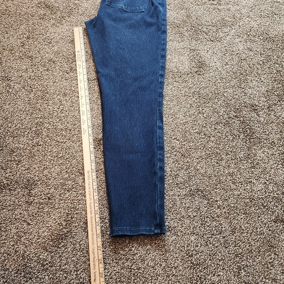 SPANX Maternity Mama Jean-Ish Ankle Jeggings In Twilight Rinse Size Large - Picture 7 of 7